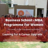 The vedica scholars programme for women - one year mba