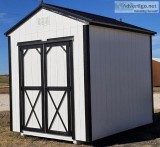 8x10 utility shed with 8 walls