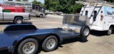 Heavy duty single car trailer