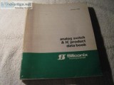 Siliconix &ndash analog switch and IC product data book © 19