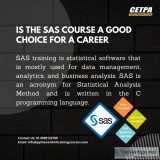 Start job oriented for best sas training course in delhi