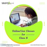 Best online tuition for class 8 students | live classes online