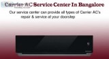 Carrier ac service center near me bangalore