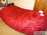 8 Foot Red Bean Bag - 100 OBO