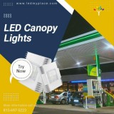 Buy LED Canopy Lights for your small business establishment