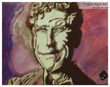 Lyle Lovett 1 &ndash 11&Prime x 14&Prime Canvas Painting