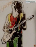 Santana GG &ndash 8&Prime x 11&Prime Colored Pencil