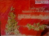 Holiday Decor Art 46 &ndash Colored Pencil