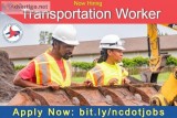 Transportation Worker II - 5 Openings