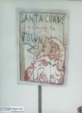 Santa Claus Is Coming To Town Art GG - 8" x 11" Painting