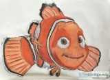 Finding Nemo GG &ndash 9&rdquox 12&rdquo Colored Pencil