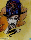 Boy George GG &ndash 8&Prime x 11&Prime Colored Pencil