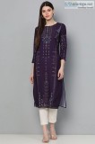 Find Purple Kurti with Palazzo  Ahika