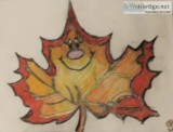 GG Original Autumn Fall Leaves 98 &ndash 9&rdquo x 12&rdquo Colo