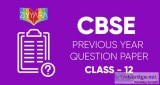 Previous year question papers class 12 (2020)