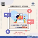 Social media influencer license in dubai at lowest cost