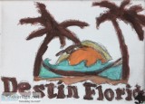 Destin FL Beach GG &ndash 3.5&rdquo x 2.75&rdquo Canvas Painting