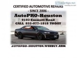 CERTIFIED AUTO REPAIRS  HOUSTON TX