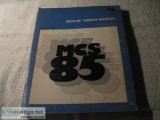 INTEL MCS-85 TM USER&rsquoS MANUAL &copy1978