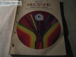 BELDEN ELECTONIC WIRE AND CABLE © 1967