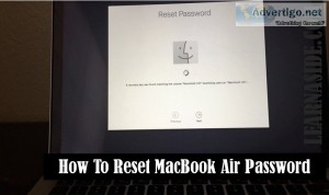 How to reset macbook air password