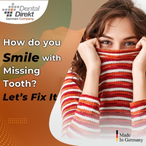 How do you smile with missing tooth?