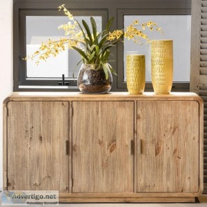 Modern Milan Timber Indoor Buffet Sideboard Cabinet Server