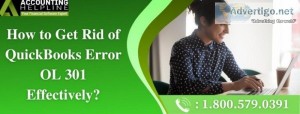 Effective methods to resolve QuickBooks Error OL 301