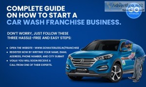 How to start a car wash franchise business ?