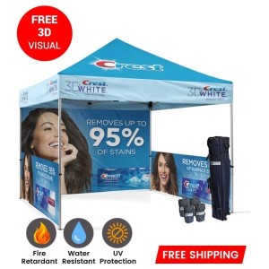 Stay Dry and Feeling Fresh w Custom Pop Up Tent  Dallas  USA