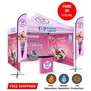 The Original and Best Custom Printed Pop Up Tent  BCT  USA