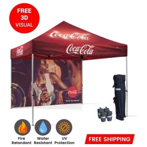 Custom Printed Pop Up Canopy That Will Not Disappoint  USA