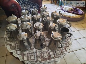 Antique 1800 s beer steins