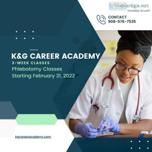 KG Career Academy - 3-Week Phlebotomy Classes