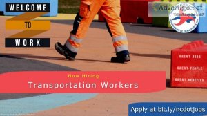 Transportation Worker - FT Temp