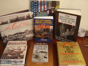 7 CIVIL WAR books. most are only 5 to 10 each.