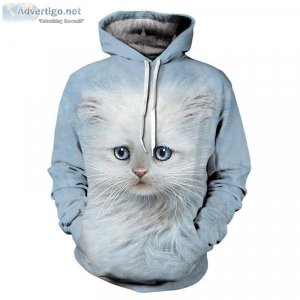 Cat Hoodie Men in Oklahoma