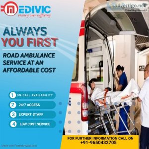 Medivic ambulance service in chatarpur, delhi- fast services