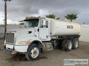 2015 PETERBILT 348 4000 GALLON WATER TRUCK 139605221