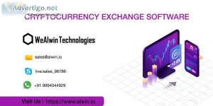 Crypto exchange software