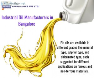 Bangalore  industrial oil manufacturering