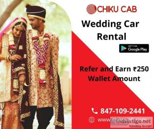 Wedding car rental service in delhi