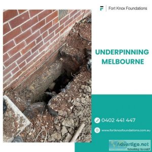 Underpinning Contractors Melbourne