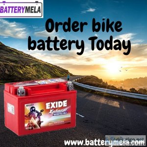 Exclusive bike battery In - ravet pune  Batterymela