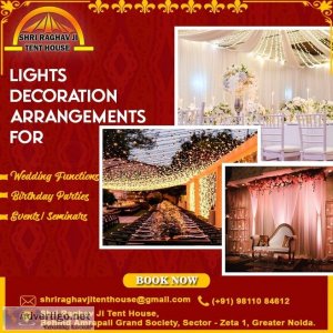 Lighting decoration for wedding near me noida