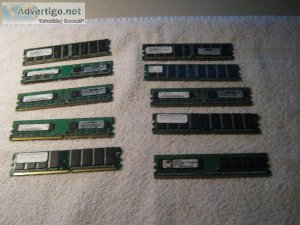 Computer and Printer Memory &ldquoSticks.&rdquo   Offered as One