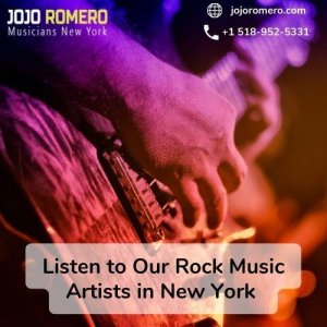 Listen to Our Rock Music Artists in New York  JoJo Romero