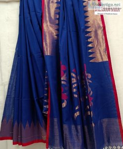 Best Collection of Khadi Georgette Banarasi Saree