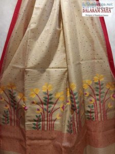 Buy Authentic Muslin Silk Sarees at Budget Friendly Rate