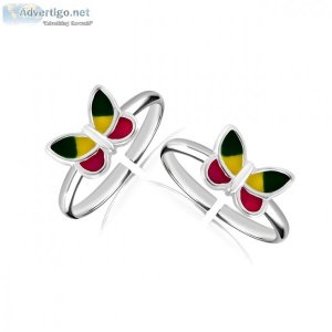 Buy silver toe rings for women at truesilver